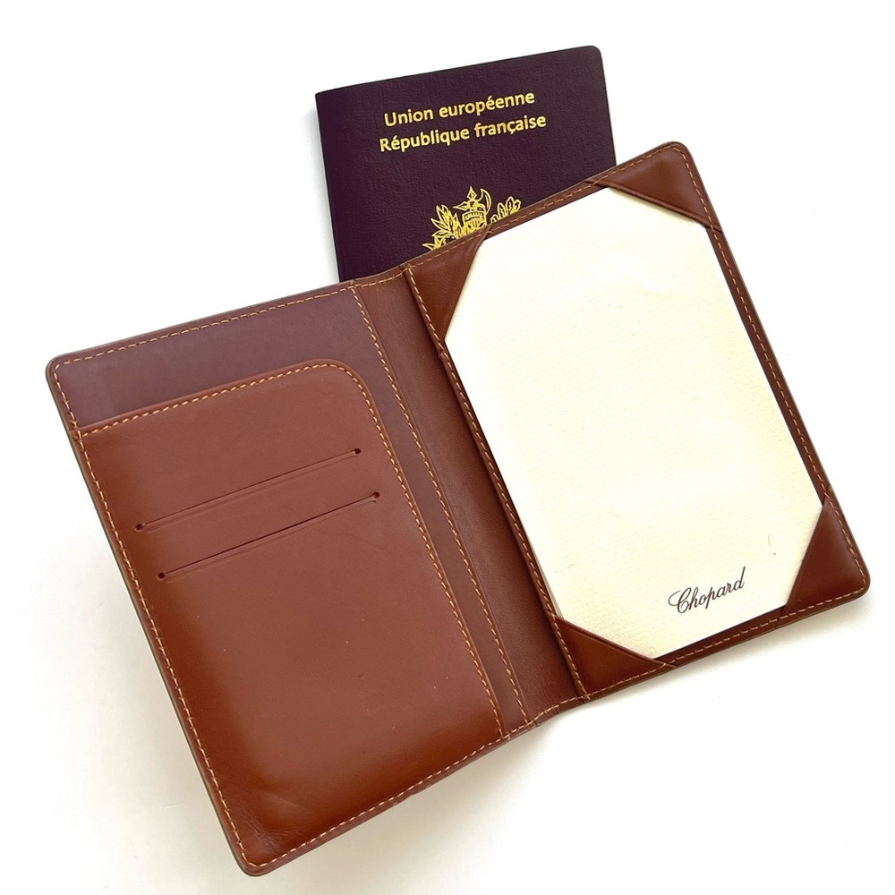 Authentic Chopard Passport Holder And Notebook, D… - image 2